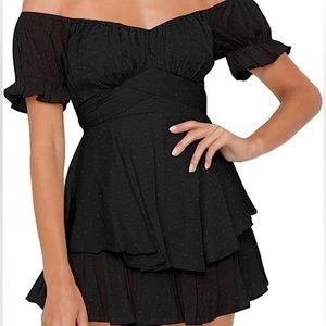 Fixmatti Ruffle Romper, Sz S